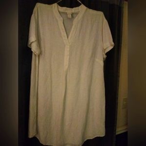 H&M linen tunic